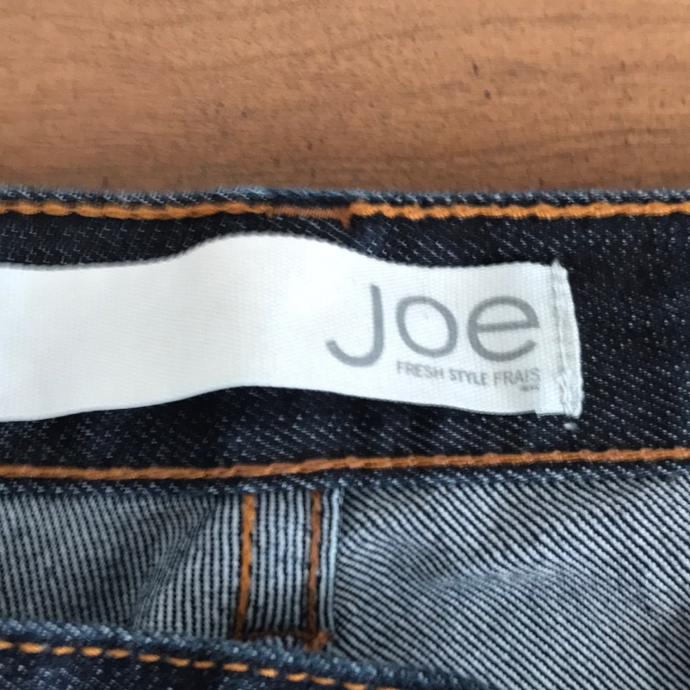 Joe fresh slim dark blue jeans